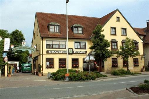 Hotel Brauerei Gasthof Kraus Hirschaid Exteriér fotografie